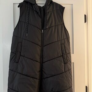Long vest coat